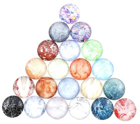 Uonlytech 50piezas Parche De Textura De Cristal Pegatinas De Vidrio Para Diy Joyería Calcomanías De Vidrio Decorativas Accesorios Para Manualidades Diy Parche De Para Hacer Pendientes