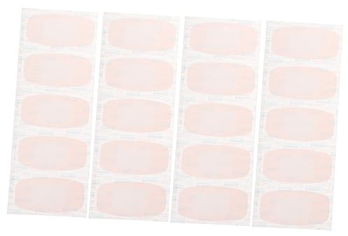 PACKOVE 20piezas Curita Transpirable para Nudillos Vendajes Adhesivos para Heridas Vendas de Primeros Auxilios para Uso Diario