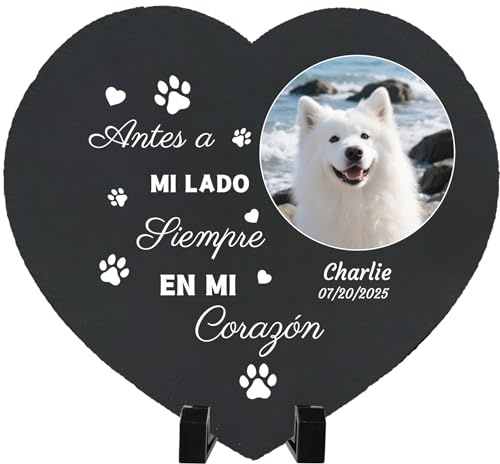Umitive Carillon à Vent Personnalisé avec Photo et Texte, Cadeau Hommage pour Chien Disparu, Souvenir Animal de Compagnie Décédé, Cadeau de Sympathie pour Perte d'un Être Cher (Style D)