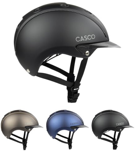 RL24 - Reithelm Mistrall-1 von Casco inkl. Putzschwamm – Reitkappe Damen, Herren & Kinder – leicht, optimal belüftet & Perfekter Sitz – Reiterhelm in vielen Farben & Größen
