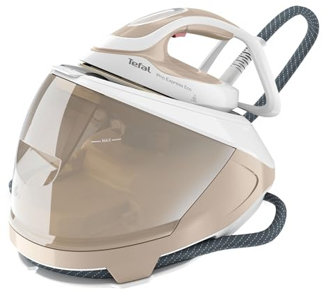 Tefal Pro Express Eco GV9E22G0 Steam Generator Iron - White / Beige