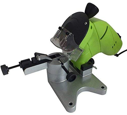Toolzone Electric Chainsaw Sharpener Benchg Mounted 240V 130W Grinder