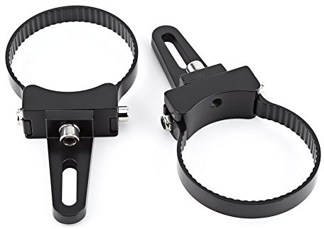 Keenso Auto Arbeitsleuchten Halterungen, 1 Paar Offroad 1 Zoll-3 Zoll LED Lichtleiste Montagehalterung Aluminiumlegierung Arbeitsleuchten Halterung für Auto, Lkw, SUV, ATV, Off-Road (3 Zoll)