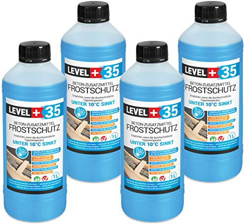 4 L Beton-Zusatzmittel Frostschutz Plastifizierer Betonzusatz | Betonverflüssiger RM35