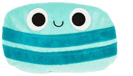 GAMAGO Macaron Heating Pad & Pillow Huggable - Microwavable Heat Pad for Cramps, Aches & Anxiety Relief - Cute Heat Pack Stuffed with Eco-Friendly Buckwheat & Dried Lavender Blue
