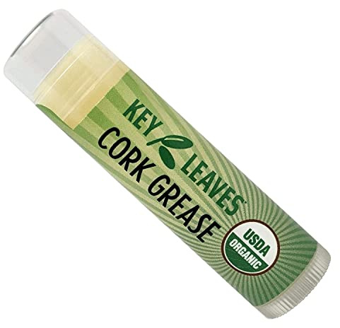 Korkfett - USDA Organic All-Natural Pflege für Klarinette, Saxophon, Oboe | Hält Holzblaskorken glatt mit natürlichem Gleitmittel