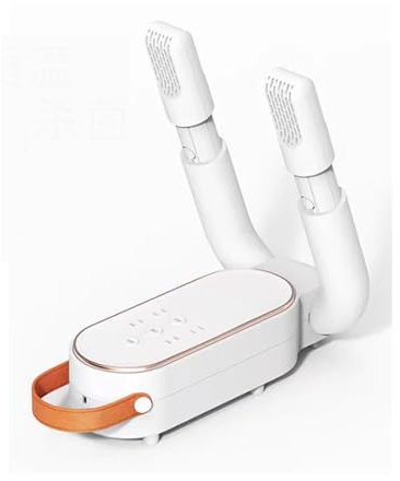 JITEM Sèche-Bottes pour Bottes de Travail, sèche-Chaussures Portable avec Support réglable et minuterie, sèche-Gants électrique et Chauffe-Bottes avec souffleur de Chaleur pour Chaussettes