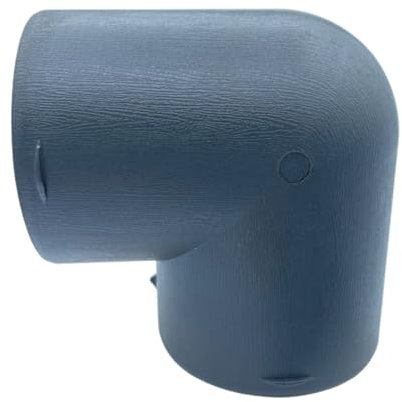 KARFRI 42/60/75/90mm Plastic L-Shaped Air Pipe Elbow Outlet Connector Compatible With Webasto Eberspaecher Diesel Parking Car Heater Accessories (Color : 90mm-WTLDJ)