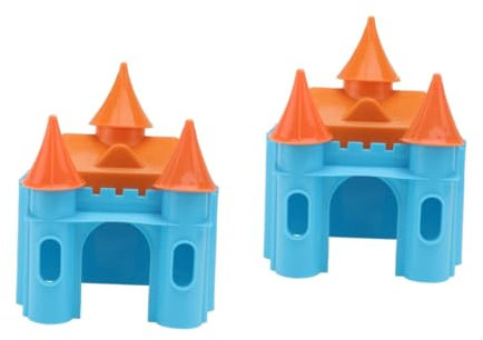 BESPORTBLE 2stücke Hamster Hideout Kreatives Plastikhäuschen Für Kleintiere Halbgeschlossene Schlafstelle Für Hamster Und Kleine Haustiere Fördert Spiel Und Entspannung