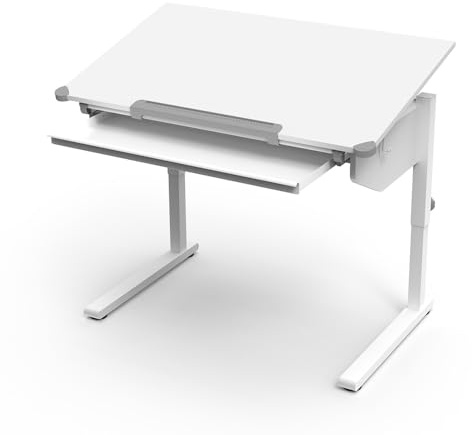 Vicco Kinderschreibtisch Arc, Weiß, 108 x 68 cm