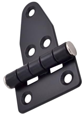 Hoement Förmiges Scharnier Aus Stahl Scharniere Schwarz T-form-scharniere Für Industrieboxen Hochleistungsscharniere Türscharniere Möbelscharniere