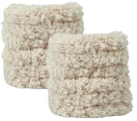 ISAKEN Pfeifenreiniger Zubehör, 2 Stück DIY Pfeifenreiniger Bastelset Plüschpuppe Pfeifenreiniger Basteln Plüsch Anhänger Accessoire für Kreative DIY Projekte Basteldeko