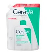 CeraVe Schiuma Detergente, Per Pelli da Normali a Grasse, Adatto a Viso e Corpo, Con Ceramidi Essenziali, Niacinamide e Acido Ialuronico, Confezione Refill, 473 ml​