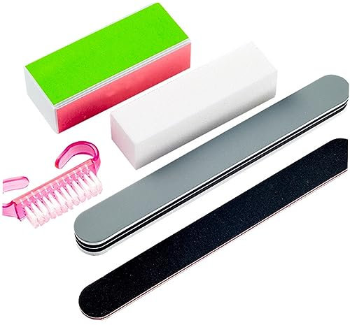 minkissy Polierfeile Und Inklusive Stilen Für Maniküre-werkzeug Und Nagelpflege Nagelfeilen Und Polierpuffer Zum Glätten Und Formen Der Nageloberfläche