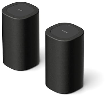 Sony BRAVIA Theatre Rear 8 altoparlanti posteriori wireless - Audio surround | 360 Spatial Sound Mapping potenziato | IMAXⓇ Enhanced compatibile | Design compatibile con soundbar e subwoofer