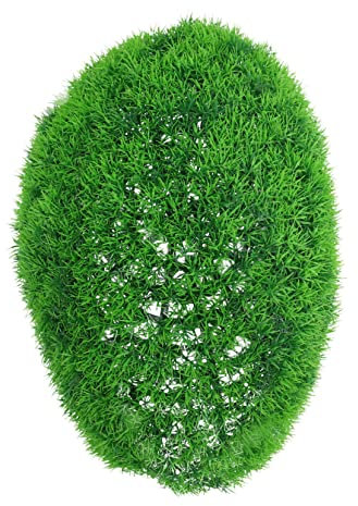 IMIKEYA Decorative Grass Ball Artificial Grass Garden Balls Ornaments Ceiling Pendant for Mall Home