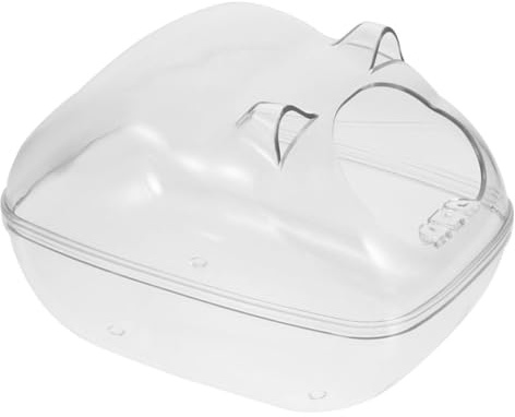 TOYANDONA Sandbadewanne Für Hamster Kleine Haustierbadewanne Transparente Badebox Aus Hochwertigem Stabil Und Leicht Für Käfige