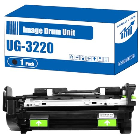 Compatible for Panasonic UG-3220 Image Drum Unit UF-4000 UF-4100 UF-490 UF-450 Printers, High Yield 30000 Pages, Accurate Imaging Rich Colors (1 Pack Black)
