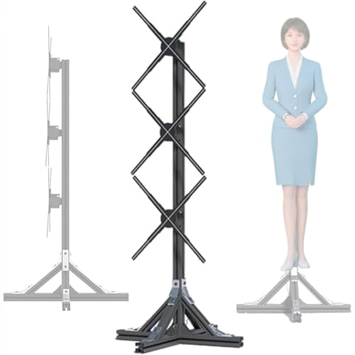 3D Human Size Hologram Projector Fläkt, APP & Fjärrkontroll, for butik | 2-blad, 3 skarvningsenheter, videovägg 3D-snurrande display, supportapp/WiFi/fjärrkontroll/Bluetooth(50CM)