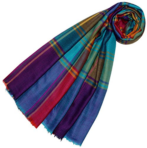 Lorenzo Cana Damen Pashmina Schal Schaltuch 100% Kaschmir leicht kuschelweich Kaschmirschal Kaschmirtuch Kaschmirpashmina 78360