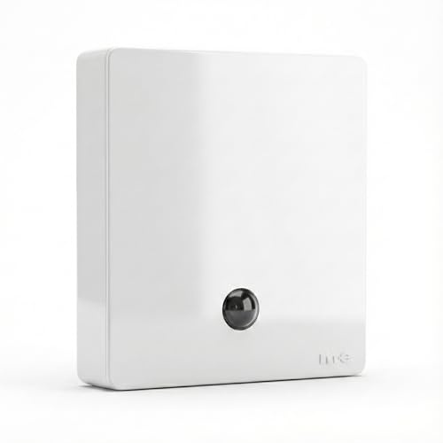 CUVEO Interrupteur crépusculaire sans fil pour intérieur et extérieur IP 54 Blanc