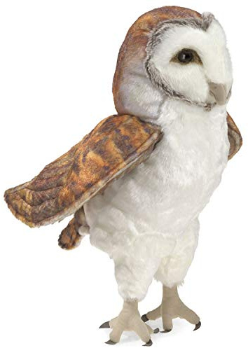 Folkmanis 3124 Hand Puppet, Weiß-Braun