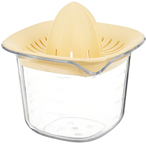 Presse-agrumes plus bol mesureur, 0.5 litre - Vanilla Yellow