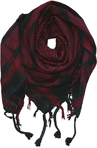 Harrys-Collection PLO Pali Tuch Schal in 20 Farben 100% Baumwolle dick