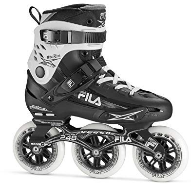 FILA SKATES Houdini PRO Inline Skate, Black/White, 43.5