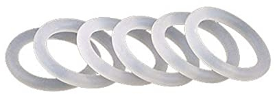 Weiß Silikon-O-Ring-Dichtungen 4mm Dicke Gummi O-Ringe Dichtringe Scheibe Aussendurchmesser 25-34mm, 26x18x4mm