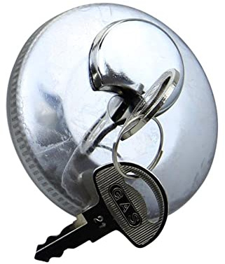 Benzintankdeckel Tankdeckel chrom 34 mm abschließbar kompatibel mit Suzuki K 50 125 PV 50 TF 125