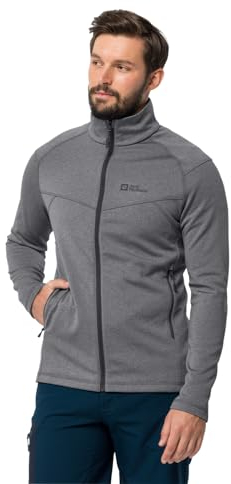 Jack Wolfskin Herren FORTBERG FZ M Fleecejacke, Phantom, XXXL