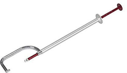Peukerty Brake Disc Measuring Tool 0-45mm Thickness Measuring Ruler Calipers for Motorcycles Brake Disc Wear Detection