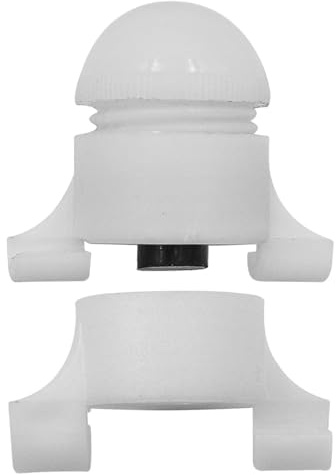 DollaTek 2 paquetes 2 en 1 Pesca en el mar Luz nocturna con punta de caña LED Alarma de picadura de pez Alarma de picadura electrónica con sensor de movimiento Luz Clip de reemplazo de barra luminosa