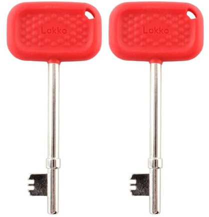 Radar Key for Disabled Toilets UK (2 Pack) - Disabled Toilet Key - Dimpled for Extra Grip, Durable, Waterproof, Easier to Use