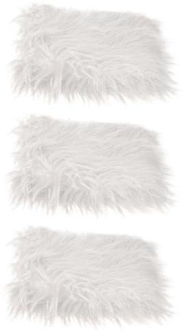 ibasenice 3pièces Tapis De Photographie Douce Couverture Photographique Beige Né Accessoire De Bricolage pour Séances Photo Et Souvenirs Enfantins