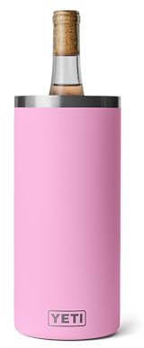 YETI Rambler Refroidisseur de vin, compatible avec la plupart des bouteilles de vin, rose vif