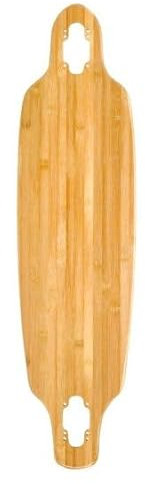 Bamboo Skateboards Longboard-Deck – Blanko-Longboard-Deck für Erwachsene und Jugendliche, einfarbige und grafische Bambusdecks (Mini Directional Drop Through)