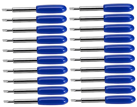 COHEALI 50 Pcs de Letras de película de Transferencia Papel Autoadhesivo cortadora de Vinilo Hojas de Plotter de Vinilo máquina cortadora de Pegatinas Cuchillas para Letras