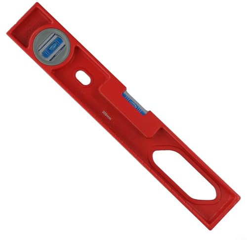 Zilimontt Magnetic Level Magnetic,High-Precision Level Ruler,30/40cm Magnetic Level Ruler with 2 Level Bubbles,Boat Level,Scaffold Level for Builders(400mm)