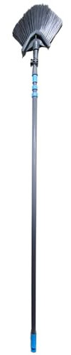 Easy Shopping® Extra Long Telescopic Cobwebs Brush Broom Duster 360° Moveable, Extendable 3.8 Meter Long, Indoor & Outdoor Cleaning Solution