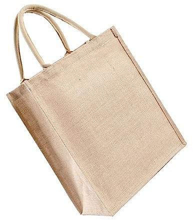 DEARMAMY Jutebeutel Einkaufstasche Geschenktasche Jutebeutel Wiederverwendbar Robust Mit Glatten Griffen Für Damen Herren Für Einkauf Und Organisation