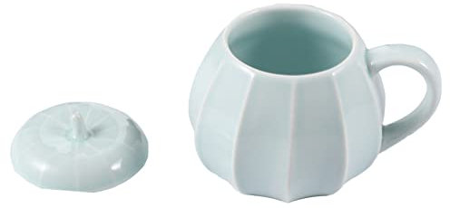 Kichvoe 1 Pièce Tasse Céramique Forme de Mug Automne pour Café Lait Jus Utilisation à Design Ergonomique Chaleur