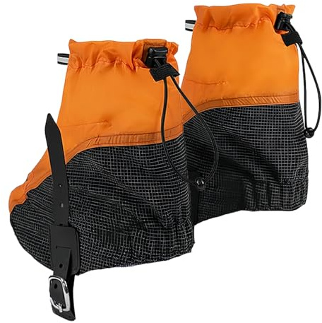 Maquinaria de Senderismo - Tobillos Impermeables antitear Gaichs | Accesorios elásticos Ajustables para Zapatos para jardín al Aire Libre Trabajo para Montar en Bicicleta Escalada Montaña Caza