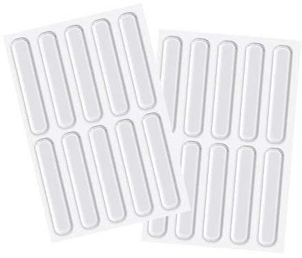 20 PCS Anti Door Slam, Door Protector, Door Pads Stop Slamming, Door Silencer, for Furniture & Doors Protectors(Transparent, 63mm)