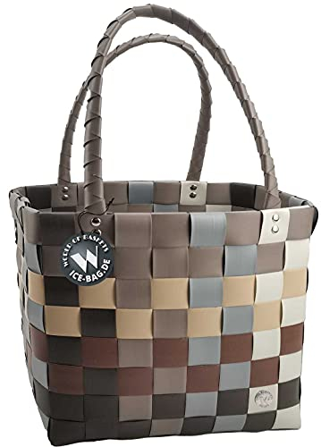 WORLD OF BASKETS WITZGALL ICE-BAG 5009-76-0 Evergreen Einkaufskorb, Shoppertasche, 28x21x28 cm