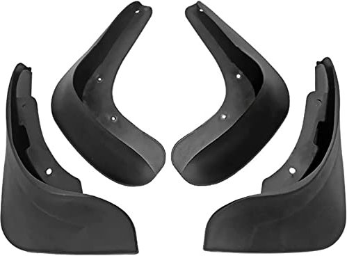 HAVERN 4 Stück Auto Schmutzfänger für VW for Polo 9N Mk4 2002 2003 2004 2005 2006 2007 2008 2009,Kotflügel Spritzwassergeschützt Wasserdicht Schützt Schlamm Klappen Zubehör.
