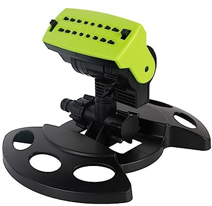 tinysiry Irrigatore da Giardino Irrigatore Automatico per Prato Irrigatore per irrigazione a spruzzo Rotante a 180 Gradi, Irrigatore per Prato Copertura di Un'Ampia Area per innaffiare Piante Fiori V