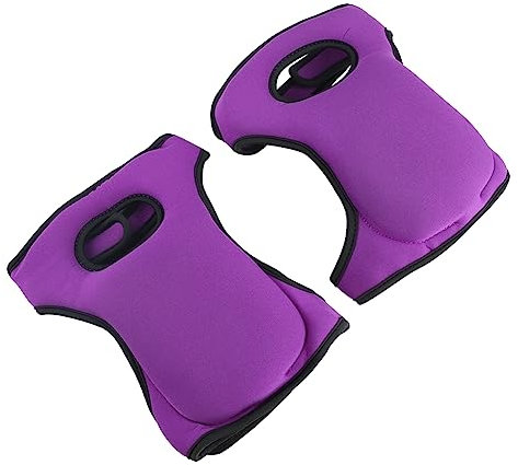 TITA-DONG 1 Paire de Genouillères de Jardinage Protège-Genoux de Jardin Coussin de Protection Antidérapant Doux Ultra Confortable Genouillère de Jardin pour Récurer Les Sols Travail Doux(Violet)