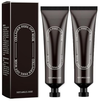 SS Collagen Reverse Volume Peel off Gesichtsmaske, Collagen Soft Peel off Maske Koreanisch, Collagen Peel off Gesichtsmaske, Hydrolyzed Collagen Peel off Maske, Bio-Kollagen Maske (2pcs)